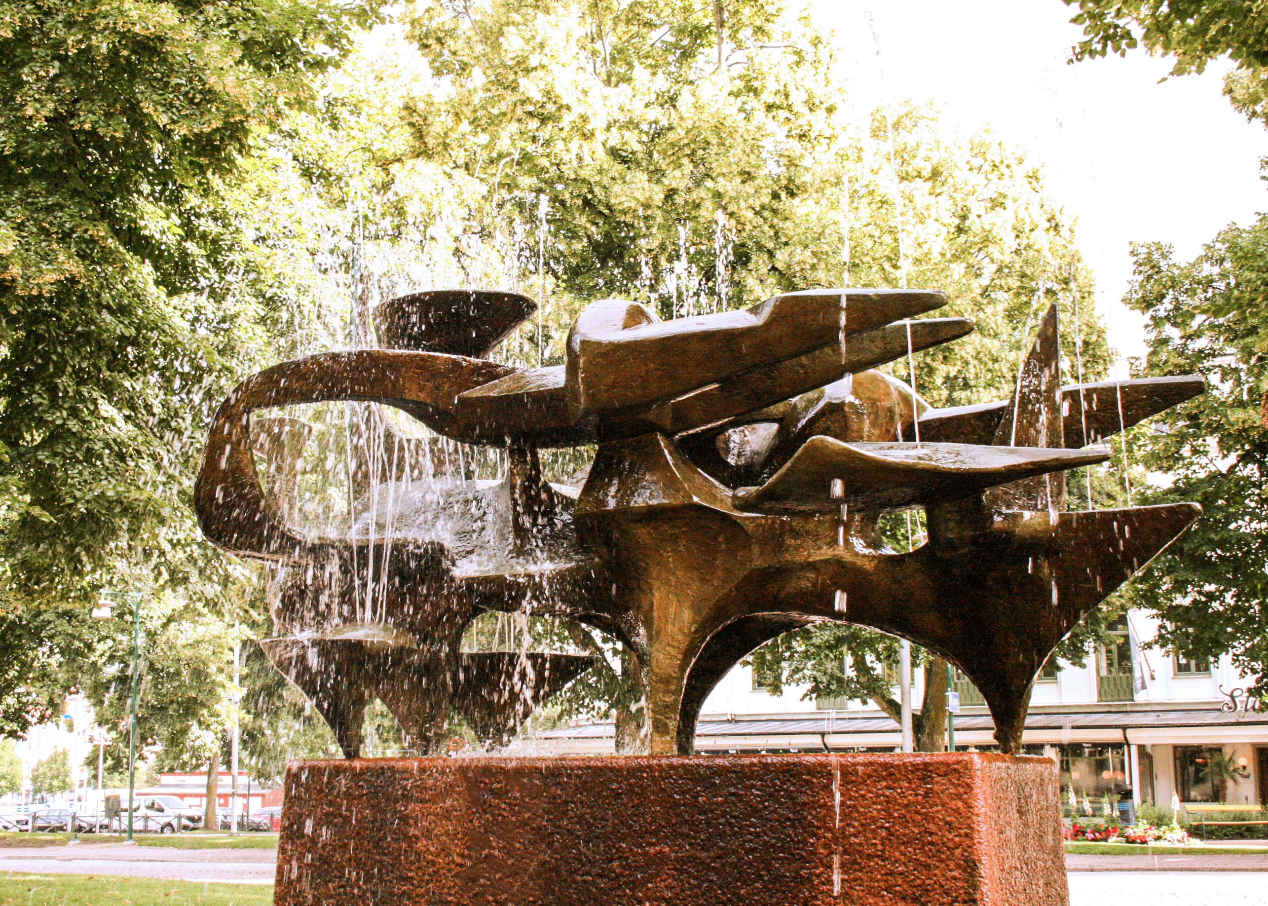 Vattenlek (1959) av Stig Blomberg, Gamla Stadens torg