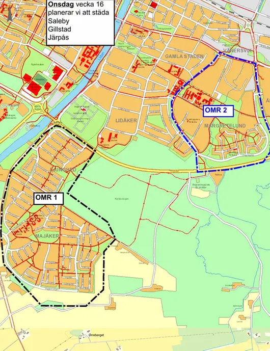 Vårstädning vecka 16